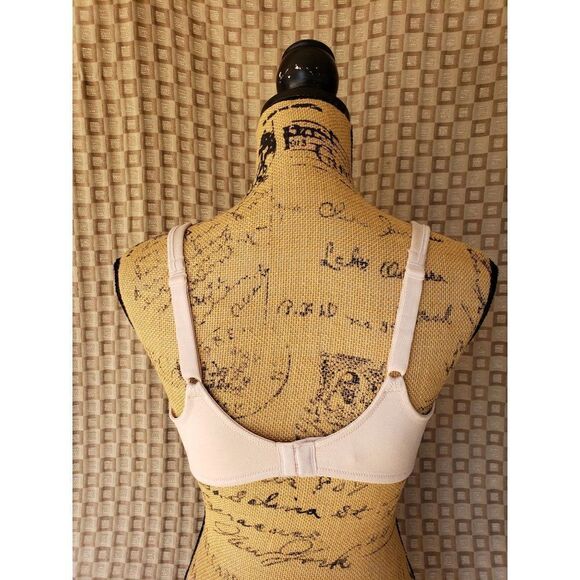 Women's Bra 38C Pink Plunge Body Shine Full-Coverage Underwire Bra 38C NEW - Picture 4 of 6